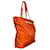 Prada Bibliothèque Orange Polyester Handtasche