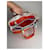 Prada Bibliothèque Orange Polyester Handtasche - Ansicht 3