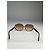 Gafas de sol de plástico marrón Dior Castaño - vista 3