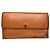 Louis Vuitton Louise Brown Leder Geldbörse Braun