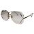 Lunettes de soleil en métal rose Yves Saint Laurent