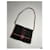 Sac à main en coton noir Yves Saint Laurent  - vue 2