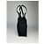 Borsa a mano in cotone nero Bottega Veneta - vista 4