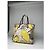 Borsa a mano in cotone giallo Emilio Pucci - vista 4