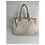 Timeless Chanel Beiger Polyester-Handtasche - Ansicht 3