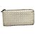 Billetera de cuero blanco Intrecciato de Bottega Veneta