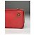 Borsa in pelle rossa Louis Vuitton Rosso - vista 4