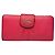 Cartera de cuero rosa Coach