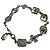 Bracciale in metallo argento Nina Ricci
