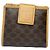 Céline Celine Triomphe Cartera de Cuero Marrón Castaño