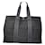Bolsa de viaje de algodón negro Hermès  - vista 1