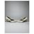 Talons en cuir blanc Yves Saint Laurent  - vue 2