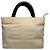 Borsa a mano in cotone beige Balenciaga City