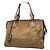 Borsa in pelliccia marrone Marni