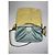 Borsa a mano Hobo in pelle verniciata gialla di Coach Hamilton Giallo - vista 2