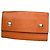 Borsa in pelle arancione Hermès