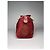 Borsa da viaggio in pelle bordeaux Cartier Bordò - vista 4