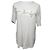 Top de algodão branco Versace Jeans Couture