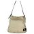 Borsa a mano Fendi Baguette in cotone beige