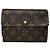 Cartera de cuero marrón Vénus de Louis Vuitton Castaño