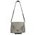 Céline Borsa in pelle argentata Maillon Chain Triomphe di Celine Argento