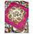Céline Fazzoletto di seta rosa Celine - vista 3