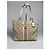 Coach Signature Sufflette Beiger Lederhandtasche - Ansicht 2