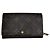 Cartera de cuero marrón Louis Vuitton Flore Castaño