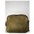 Borsa a tracolla in pelle verde Fendi Baguette - vista 2