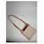 Borsa a mano in cotone beige Loewe Gate - vista 3