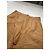 Autre Marque Pantalón de lino marrón sin firma Castaño - vista 2