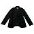 Abrigo de algodón negro Maison Martin Margiela