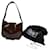 Versace braune Lackleder-Handtasche  - Ansicht 1
