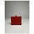 Cartera de cuero rojo ROBERTA DI CAMERINO Roja - vista 3