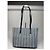 Courreges Borsa in pelle navy Courrèges Blu navy - vista 4