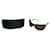 Givenchy braune Metallsonnenbrille