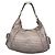 Escada graue Lederhandtasche
