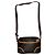 Borsa a mano in pelle marrone Sufflette Signature di Coach