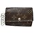 Borsa in pelle marrone Louis Vuitton Lockme