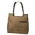 Autre Marque Borsa in suede marrone non firmata