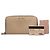 Cartera de cuero beige Miu Miu