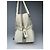 Borsa in pelle bianca Prada Re-Edition 1995 Bianco - vista 5