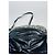 Céline Celine Triomphe Vintage schwarze Baumwollhandtasche - Ansicht 4