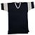Camiseta de algodón negra Alexander Wang Negro
