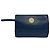 Clutch in pelle blu Gianni Versace