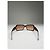 Gafas de sol de plástico marrón de Chanel Castaño - vista 3