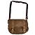 Borsa in pelle marrone Marni Tuk