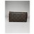 Billetera de cuero marrón Louis Vuitton Flore Castaño - vista 3
