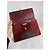Clutch in pelle bordeaux Cartier Bordò - vista 3