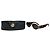 Fendi schwarze Metallsonnenbrille